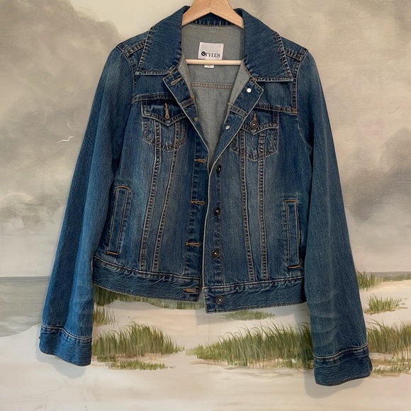 Cropped Denim Jacket (Womens M) - Picture 2 of 12